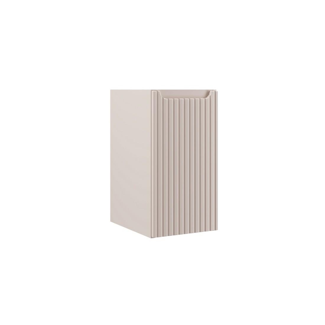 Meuble de rangement VANO – Marron congo – L30 × P39 × H57 cm – À suspendre – Salle de bain 