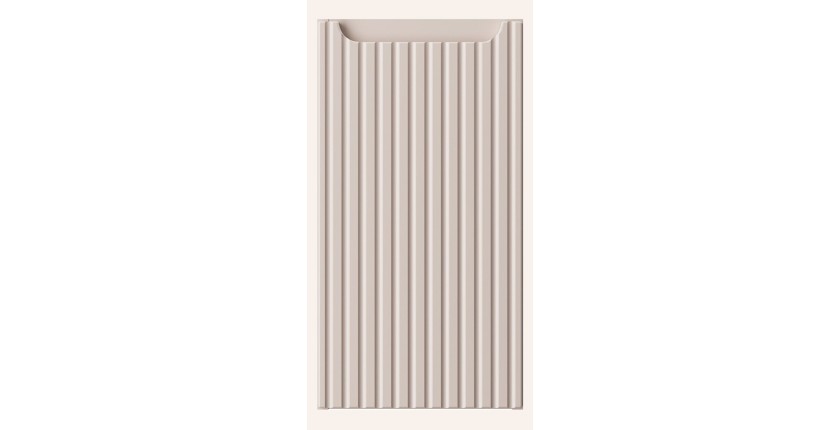 Meuble de rangement VANO – Marron congo – L30 × P39 × H57 cm – À suspendre – Salle de bain 
