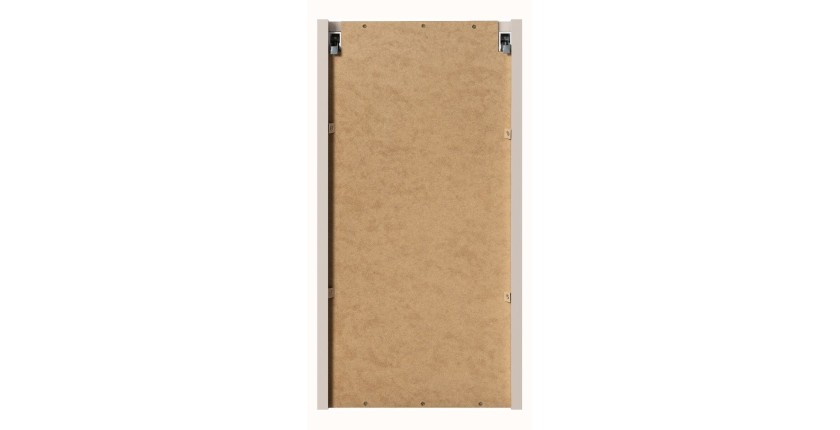 Meuble de rangement VANO – Marron congo – L30 × P39 × H57 cm – À suspendre – Salle de bain 