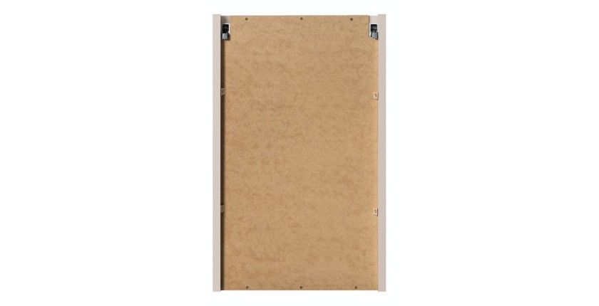 Meuble de rangement VANO avec panier à linge – Marron congo – L40 × P39 × H57 cm – Salle de bain 