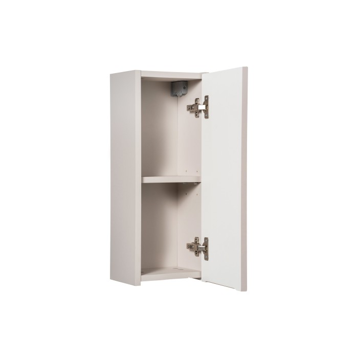Meuble de rangement salle de bain VANO – Coloris marron congo – L20 × P57 × H18 cm – À suspendre 