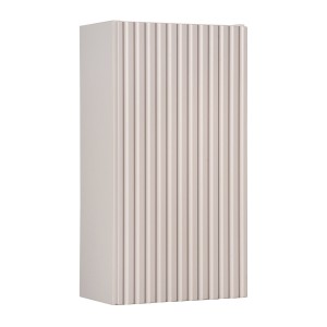 Meuble de rangement salle de bain VANO – Coloris marron congo – L30 × P57 × H18 cm – À suspendre 