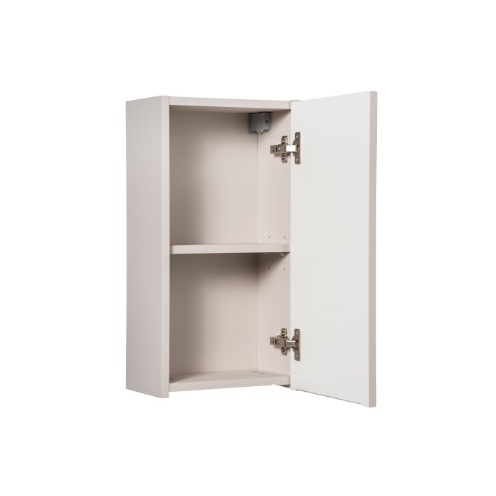 Meuble de rangement salle de bain VANO – Coloris marron congo – L30 × P57 × H18 cm – À suspendre 