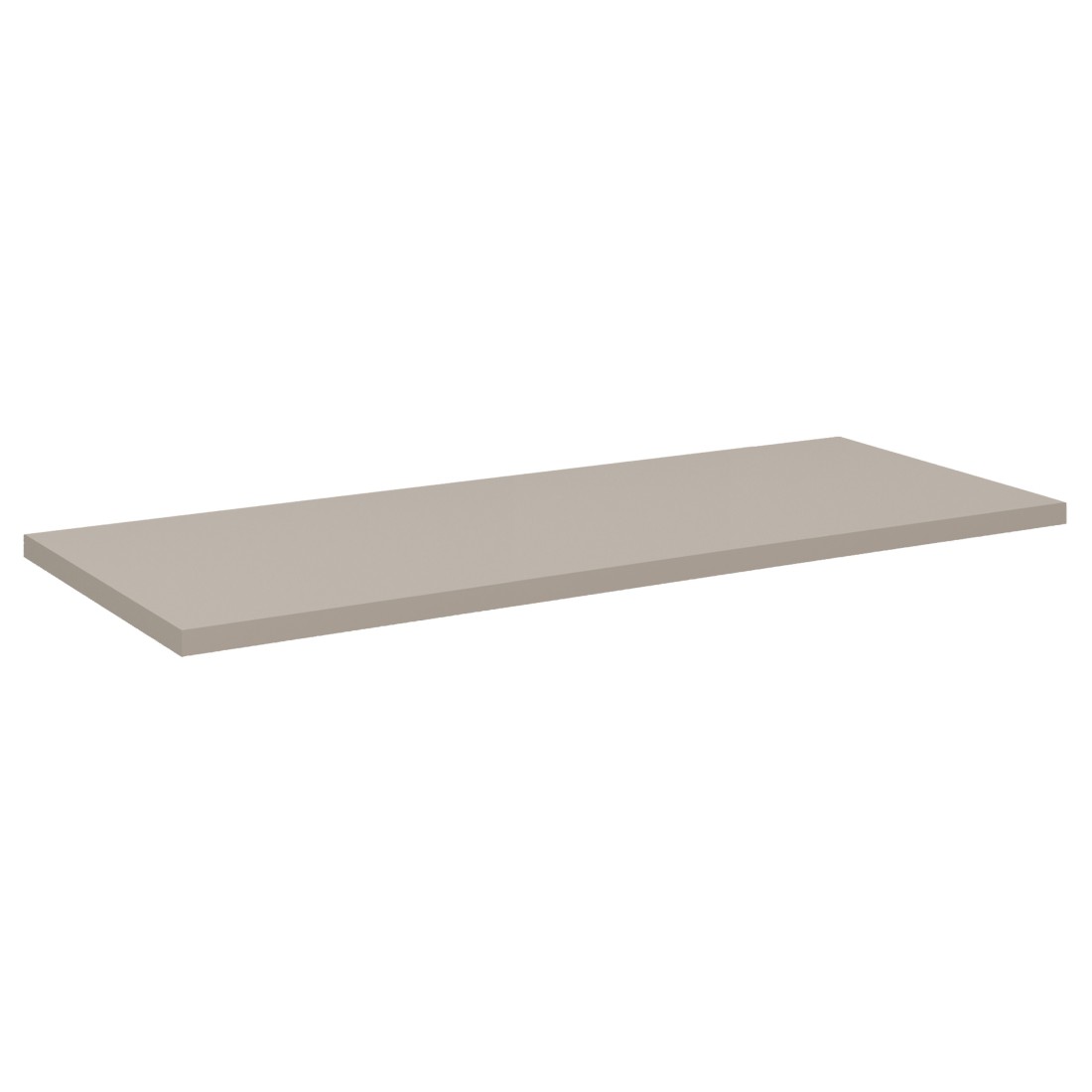 Plan vasque 100 cm VANO – Finition marron congo – L100 × P40 × H2 cm – À poser 