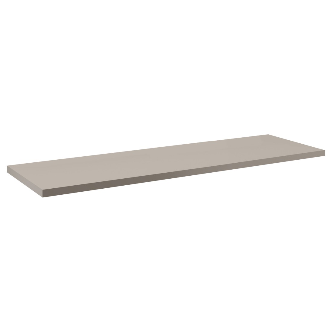 Plan vasque 120 cm VANO – Finition marron congo – L120 × P40 × H2 cm – À poser 