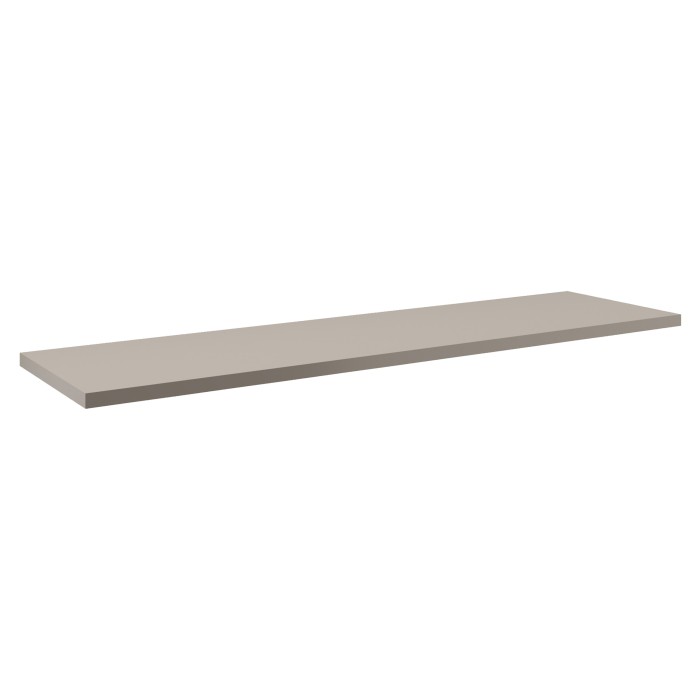 Plan vasque 160 cm VANO – Finition marron congo – L160 × P40 × H2 cm – À poser 