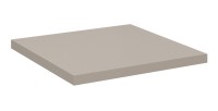 Plan vasque 40 cm VANO – Finition marron congo – L40 × P40 × H2 cm – À poser 