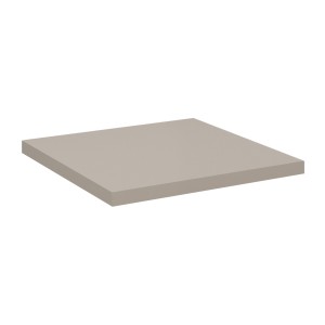 Plan vasque 40 cm VANO – Finition marron congo – L40 × P40 × H2 cm – À poser 
