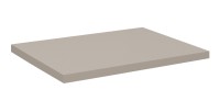 Plan vasque 50 cm VANO – Finition marron congo – L50 × P40 × H2 cm – À poser 