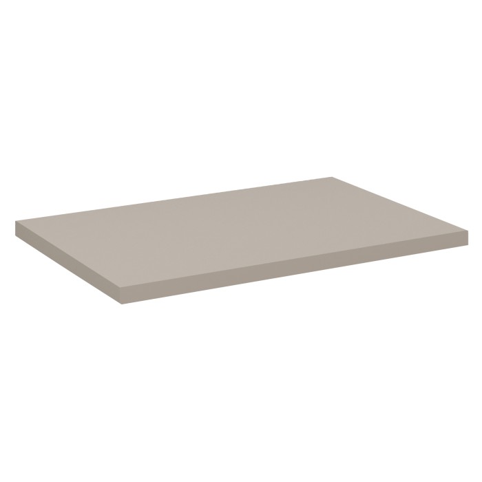 Plan vasque 60 cm VANO – Finition marron congo – L60 × P40 × H2 cm – À poser 