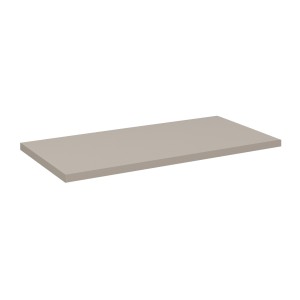 Plan vasque 80 cm VANO – Finition marron congo – L80 × P40 × H2 cm – À poser 