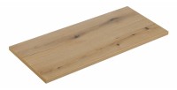 Plan vasque VANO – Coloris chêne – L100 × P40 × H2 cm – À poser 