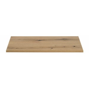 Plan vasque VANO – Coloris chêne – L100 × P40 × H2 cm – À poser 