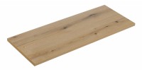 Plan vasque VANO – Coloris chêne – L120 × P40 × H2 cm – À poser 