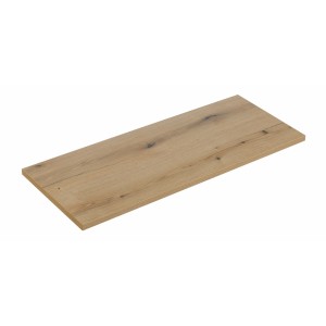 Plan vasque VANO – Coloris chêne – L120 × P40 × H2 cm – À poser 