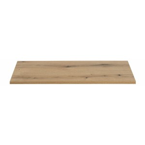 Plan vasque VANO – Coloris chêne – L120 × P40 × H2 cm – À poser 