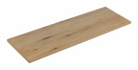 Plan vasque VANO – Coloris chêne – L140 × P40 × H2 cm – À poser 