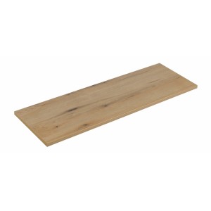 Plan vasque VANO – Coloris chêne – L140 × P40 × H2 cm – À poser 