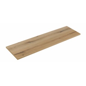 Plan vasque VANO – Coloris chêne – L160 × P40 × H2 cm – À poser 