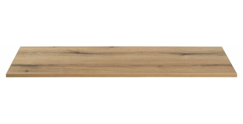 Plan vasque VANO – Coloris chêne – L160 × P40 × H2 cm – À poser 