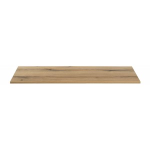Plan vasque VANO – Coloris chêne – L160 × P40 × H2 cm – À poser 