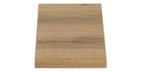 Plan vasque VANO – Coloris chêne – L20 × P40 × H2 cm – À poser 