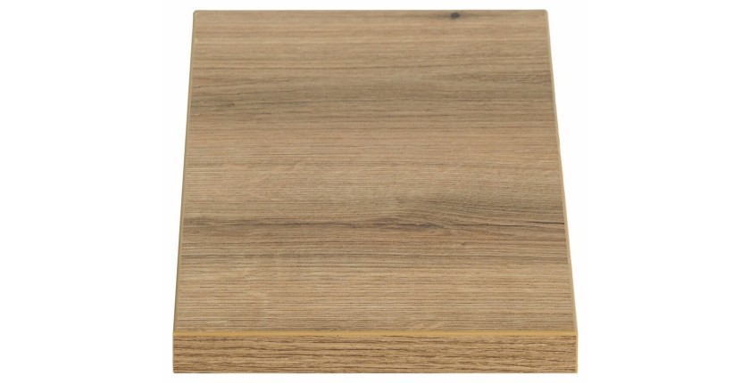 Plan vasque VANO – Coloris chêne – L20 × P40 × H2 cm – À poser 