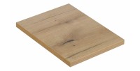 Plan vasque VANO – Coloris chêne – L30 × P40 × H2 cm – À poser 