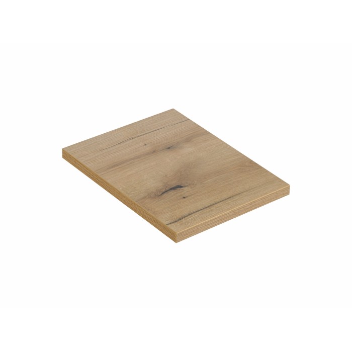 Plan vasque VANO – Coloris chêne – L30 × P40 × H2 cm – À poser 