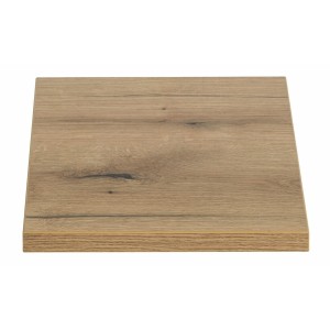 Plan vasque VANO – Coloris chêne – L30 × P40 × H2 cm – À poser 