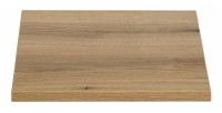 Plan vasque VANO – Coloris chêne – L40 × P40 × H2 cm – À poser 
