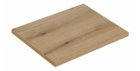 Plan vasque VANO – Coloris chêne – L60 × P40 × H2 cm – À poser 