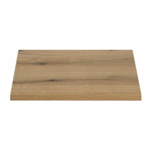 Plan vasque VANO – Coloris chêne – L60 × P40 × H2 cm – À poser 