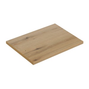 Plan vasque VANO – Coloris chêne – L70 × P40 × H2 cm – À poser 