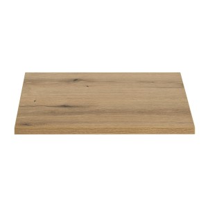 Plan vasque VANO – Coloris chêne – L70 × P40 × H2 cm – À poser 