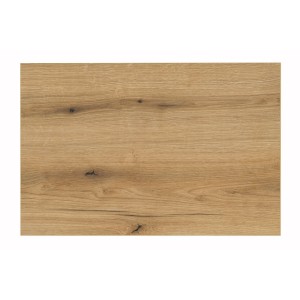 Plan vasque VANO – Coloris chêne – L80 × P40 × H2 cm – À poser 