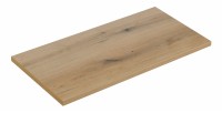Plan vasque VANO – Coloris chêne – L90 × P40 × H2 cm – À poser 