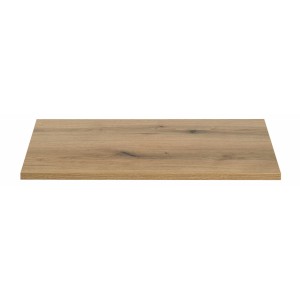 Plan vasque VANO – Coloris chêne – L90 × P40 × H2 cm – À poser 