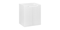 Meuble sous vasque VANO – 2 portes – Blanc alpin – L50 × P39 × H57 cm – À suspendre 