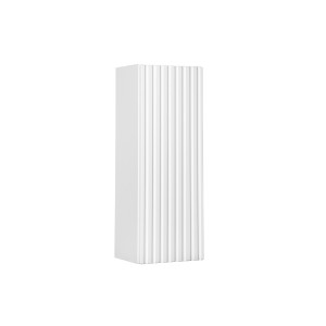 Meuble de rangement VANO – 1 porte – Blanc alpin – L20 × P18 × H57 cm – À suspendre 