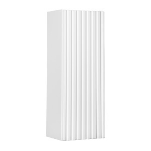 Meuble de rangement VANO – 1 porte – Blanc alpin – L20 × P18 × H57 cm – À suspendre 