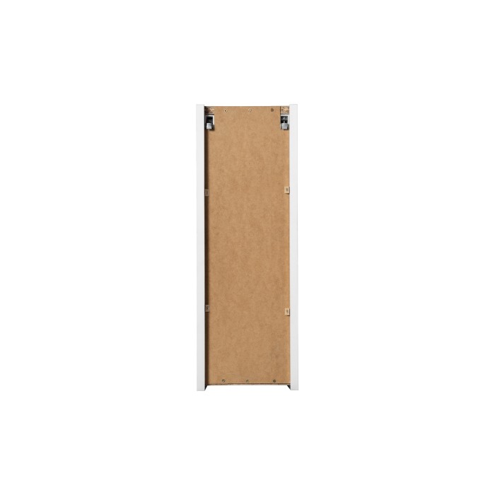 Meuble de rangement VANO – 1 porte – Blanc alpin – L20 × P18 × H57 cm – À suspendre 