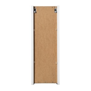 Meuble de rangement VANO – 1 porte – Blanc alpin – L20 × P18 × H57 cm – À suspendre 