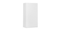 Meuble de rangement VANO – Blanc alpin – 1 porte – L30 × P18 × H57 cm – À suspendre 