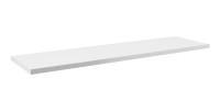  Plan vasque VANO – Blanc alpin – L140 × P40 × H2 cm – À poser sur meuble salle de bain 