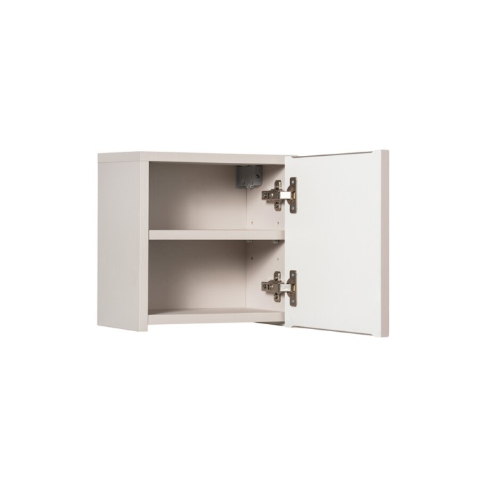 Mueble de almacenamiento para baño VANO – 1 puerta – Marrón congo – L30 × P30 × H18 cm – Para colgar