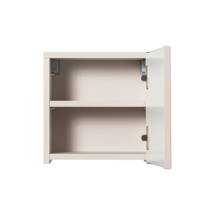 Mueble de almacenamiento para baño VANO – 1 puerta – Marrón congo – L30 × P30 × H18 cm – Para colgar