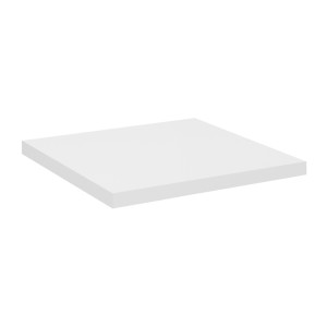 Plan vasque VANO – Blanc alpin – L40 × P40 × H2 cm – Compact et élégant à poser