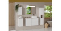 Plan vasque VANO – Blanc alpin – L60 × P40 × H2 cm – Design épuré à poser