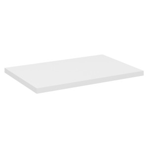 Plan vasque VANO – Blanc alpin – L60 × P40 × H2 cm – Design épuré à poser